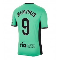 Koszulka piłkarska Atletico Madrid Memphis Depay #9 Strój Trzeci 2023-24 tanio Krótki Rękaw
